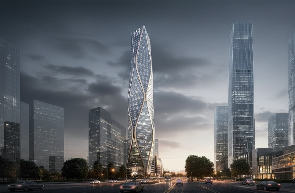 望朝中心：L5级智能大楼，顶级数字化企业总部。